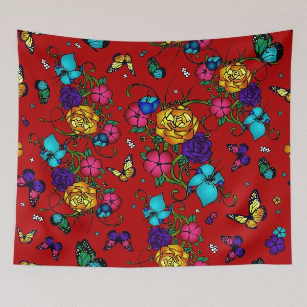 Item preview, Red Flowerfield designed and sold by bettinadreier75.