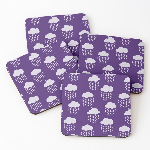 Artikelvorschau, Cute Raining Cloud Pattern entworfen und verkauft von digitalvintage.