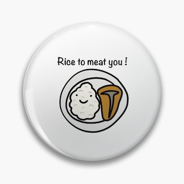 Item preview, Rice To Meat You designed and sold by godelicious.