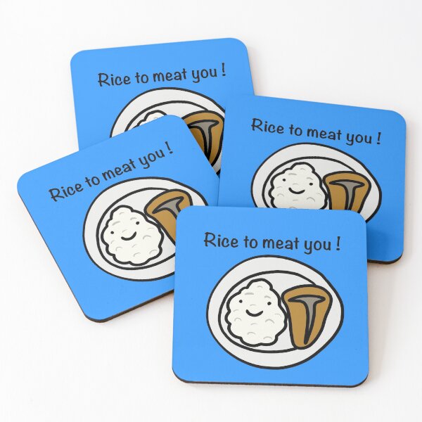 Item preview, Rice To Meat You designed and sold by godelicious.