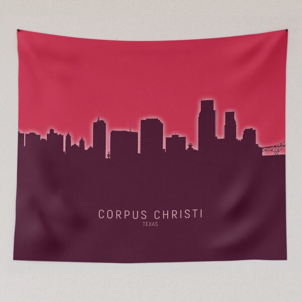 Item preview, Corpus Christi Texas Skyline designed and sold by ArtPrints.