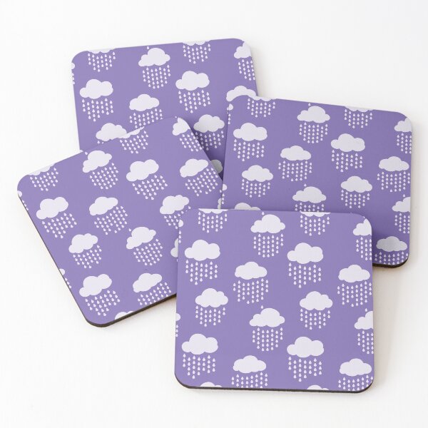 Aperçu de l'œuvre Cute Raining Cloud Pattern créée et vendue par digitalvintage.