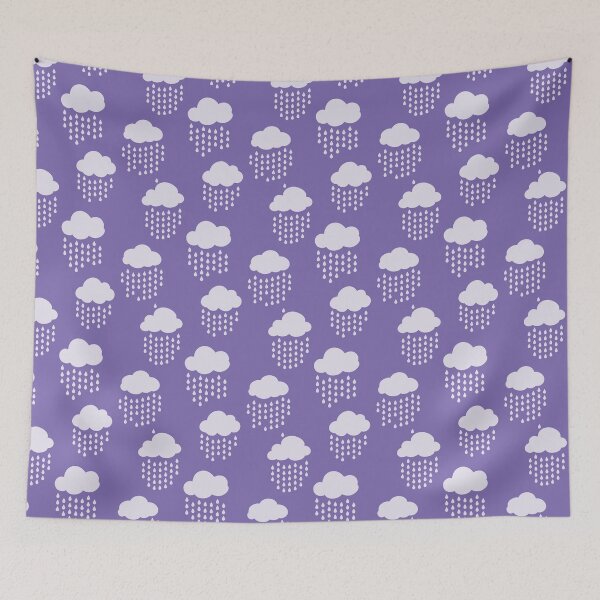 Artikelvorschau, Cute Raining Cloud Pattern entworfen und verkauft von digitalvintage.