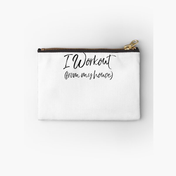 Artikelvorschau, I Workout (from my house) Workout Quote entworfen und verkauft von TNDesignStudio.