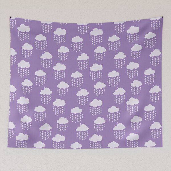 Artikelvorschau, Cute Raining Cloud Pattern entworfen und verkauft von digitalvintage.