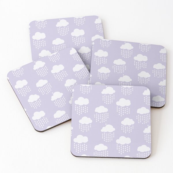 Artikelvorschau, Cute Raining Cloud Pattern entworfen und verkauft von digitalvintage.
