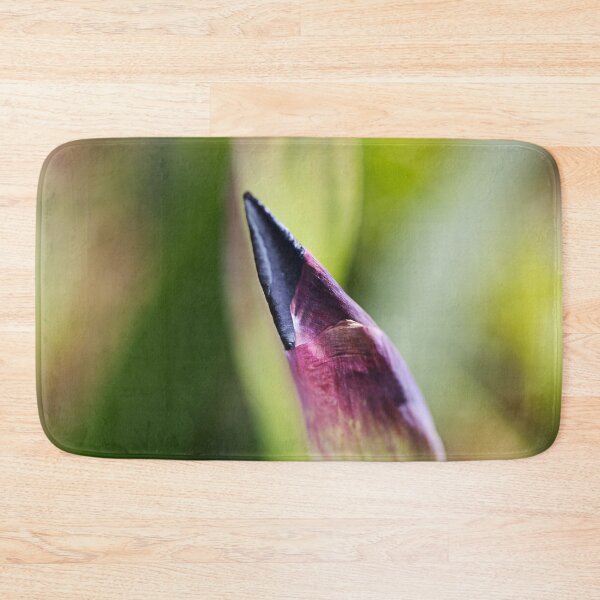 Item preview, Purple Pointed Iris Bud designed and sold by Joy Watson - Natural Light Photography .