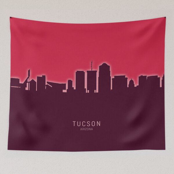 Item preview, Tucson Arizona Skyline designed and sold by ArtPrints.