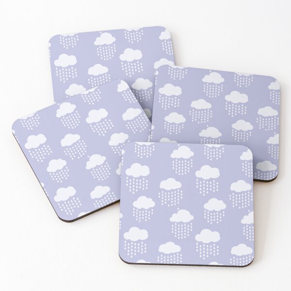 Artikelvorschau, Cute Raining Cloud Pattern entworfen und verkauft von digitalvintage.