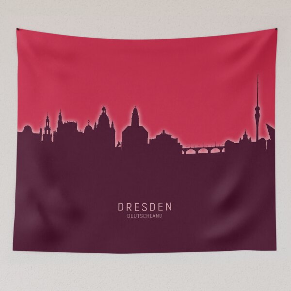 Item preview, Dresden Germany Skyline designed and sold by ArtPrints.