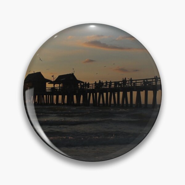 Item preview, The Pier at Naples at Sunset designed and sold by cuprum.