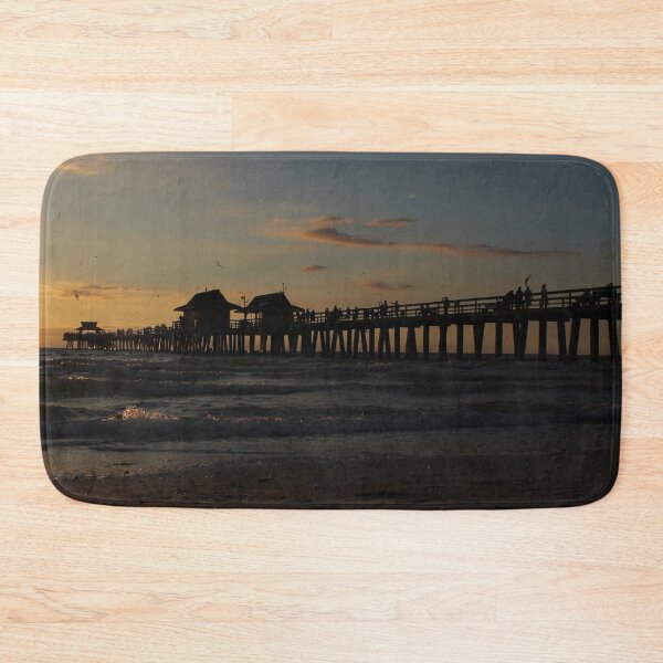 Item preview, The Pier at Naples at Sunset designed and sold by cuprum.
