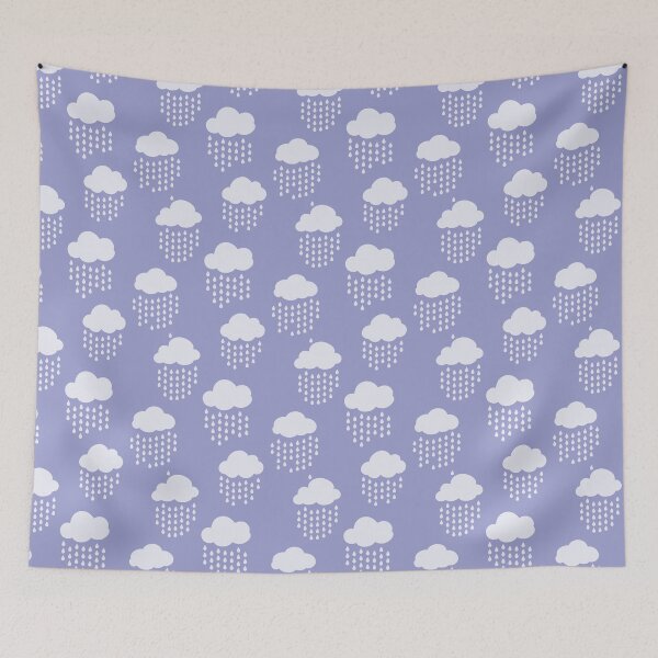 Artikelvorschau, Cute Raining Cloud Pattern entworfen und verkauft von digitalvintage.