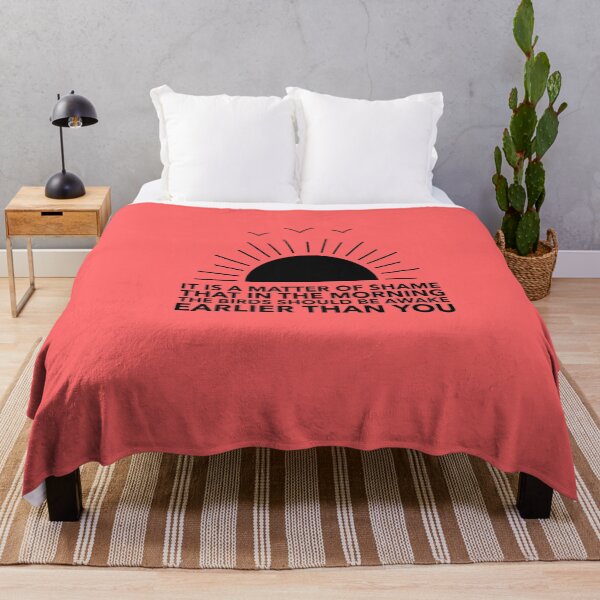 Item preview, It's a Matter of Shame That The Birds Should Be Awake Earlier Than You designed and sold by greenchimp.