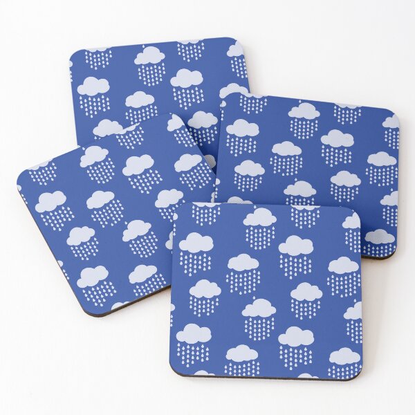 Artikelvorschau, Cute Raining Cloud Pattern entworfen und verkauft von digitalvintage.