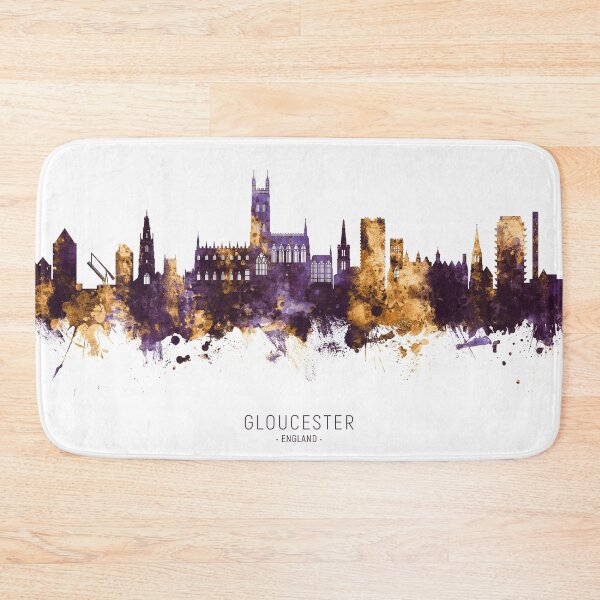 Item preview, Gloucester England Skyline designed and sold by ArtPrints.