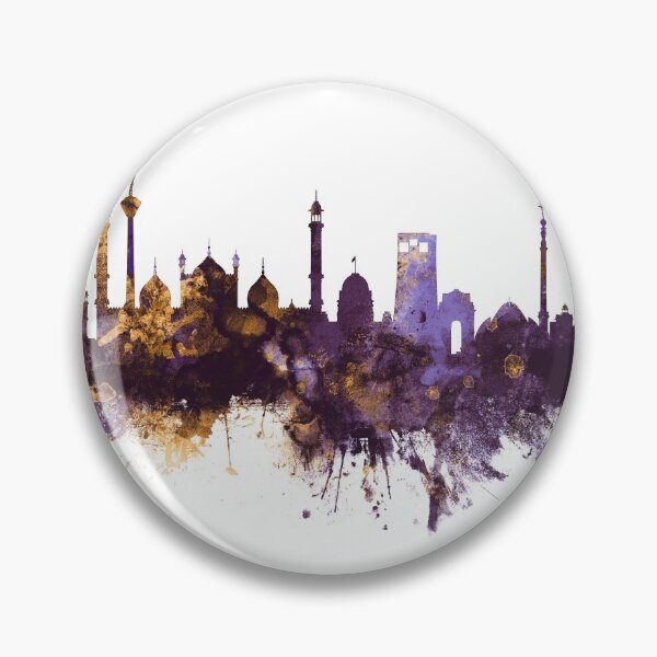 Item preview, New Delhi India Skyline designed and sold by ArtPrints.
