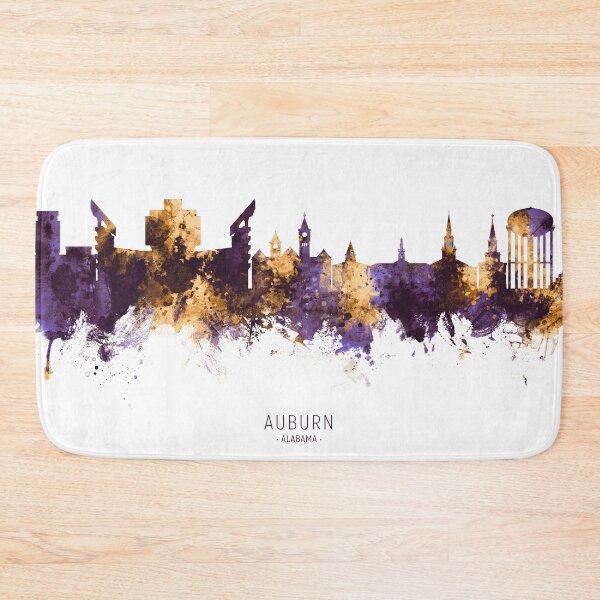 Item preview, Auburn Alabama Skyline designed and sold by ArtPrints.