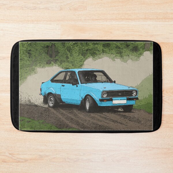 Item preview, Escort MK2 rally illustration designed and sold by ArtyMotive.