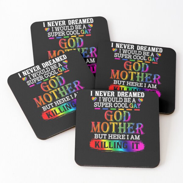 Item preview, I Am A Super Cool Gay God Mother Awesome Lgbt Prid designed and sold by MartinBrenner32.