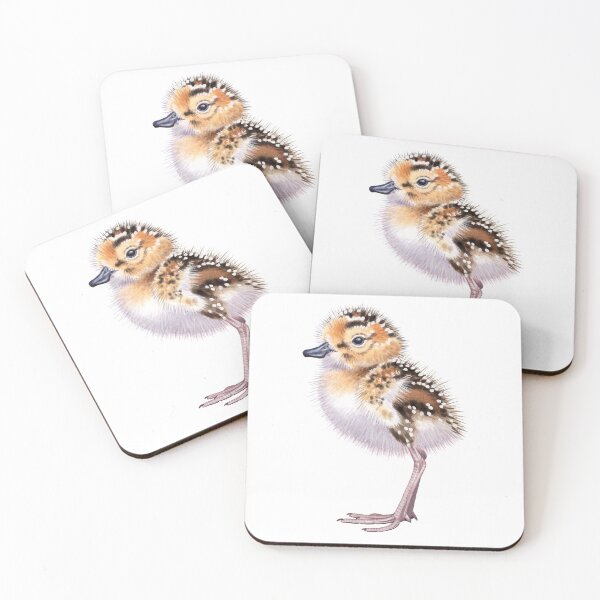 Item preview, Spoon-billed Sandpiper chick designed and sold by kokayart.
