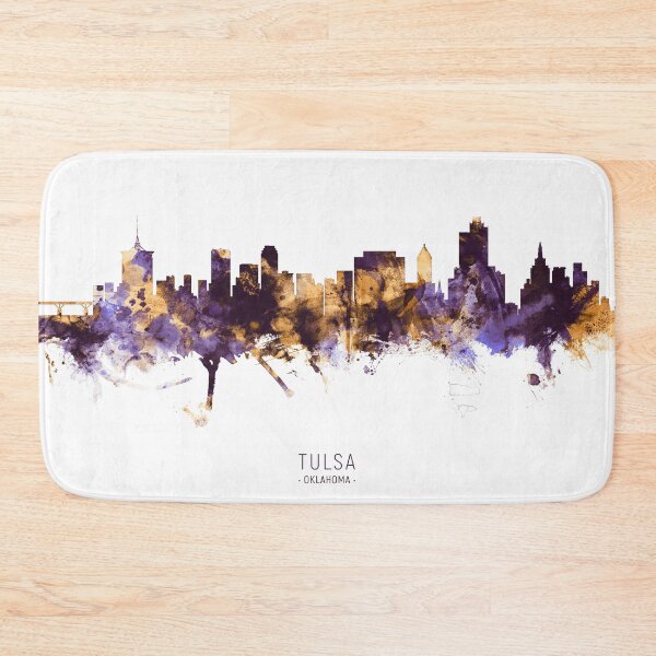Item preview, Tulsa Oklahoma Skyline designed and sold by ArtPrints.