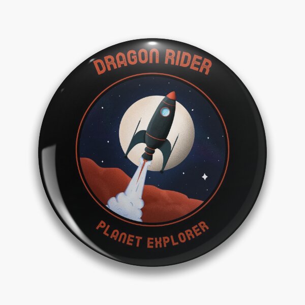Item preview, Dragon Rider - Planet explorer designed and sold by NerdySherds.