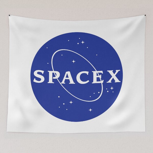 Item preview, Space X Logo SpaceX Nasa Elon Musk Rocket Launch Falcon 9 ISS Astronaut  designed and sold by timzim97.