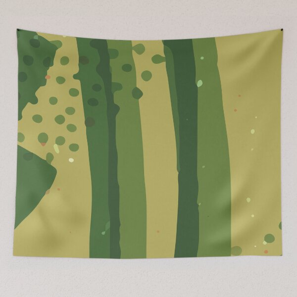 Item preview, Abstract Modern Contemporary Monochromatic Background in Olive  Green Color GC-118-9 designed and sold by GraphicCharms.