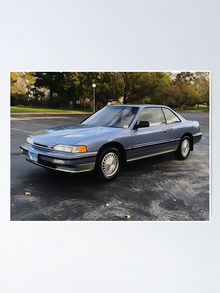 1989 Acura Legend Ls Coupe 5 Speed Illustration 0011 Poster By Hdpic Steem Redbubble