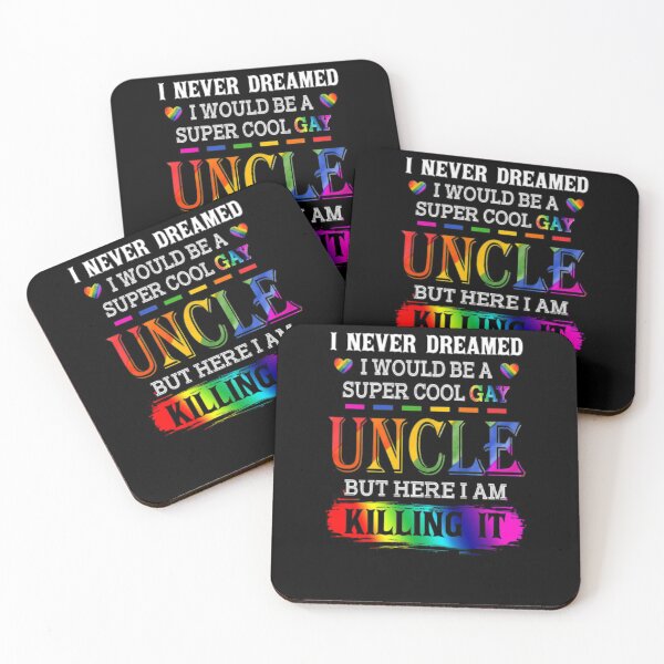 Item preview, I Am A Super Cool Gay Uncle Awesome Lgbt Pride T S designed and sold by MartinBrenner32.