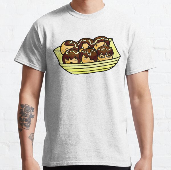 Takoyaki Kawaii - Típica comida japonesa Camiseta clásica