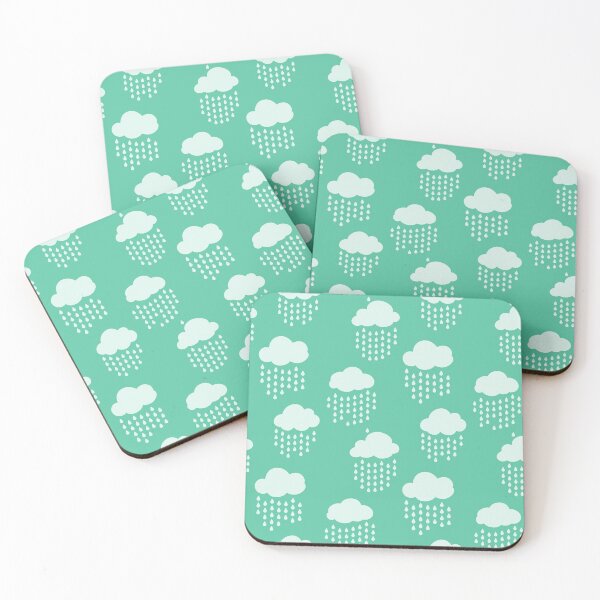 Item preview, Cute Raining Cloud Pattern designed and sold by digitalvintage.