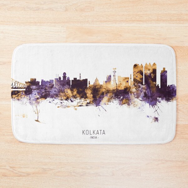 Item preview, Kolkata (Calcutta) India Skyline designed and sold by ArtPrints.