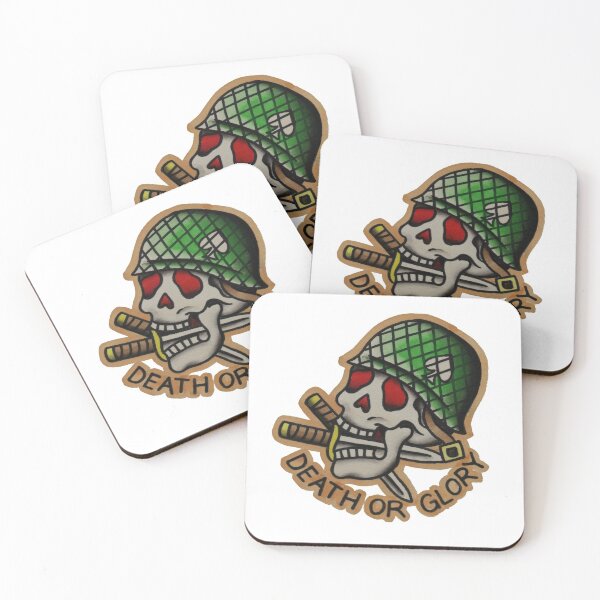 Item preview, Death or glory tattoo design designed and sold by Jamiee6610.