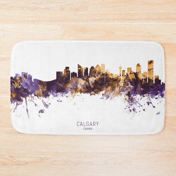 Item preview, Calgary Canada Skyline designed and sold by ArtPrints.