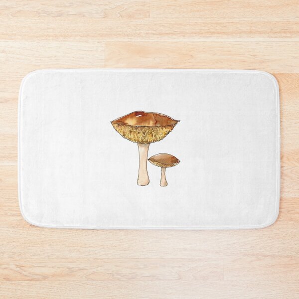 Item preview, Watercolor hand drawn illustration of Boletus Badius Mushroom designed and sold by FuzzyLogicKate.