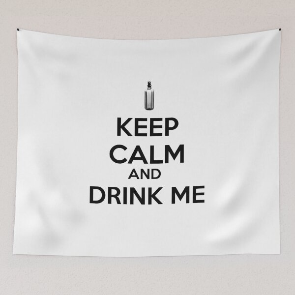 Item preview, Keep Calm And Drink Me designed and sold by babydollchic.
