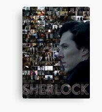 Sherlock BBC Screens Canvas Print