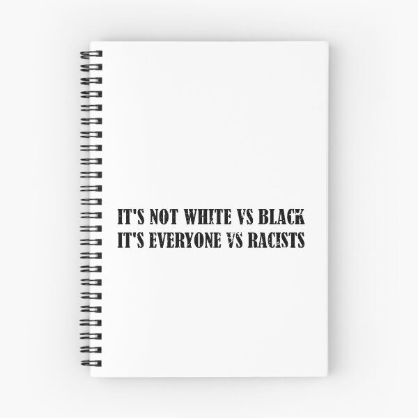 Item preview, It's not white vs black, it's everyone vs racists RIP GeorgeFloyd designed and sold by linda00007.