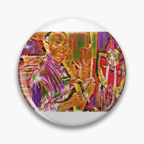 Item preview, César Manrique Abstract Painting in Lanzarote - Digital Art by SmileMoreAgain designed and sold by SmileMoreAgain.