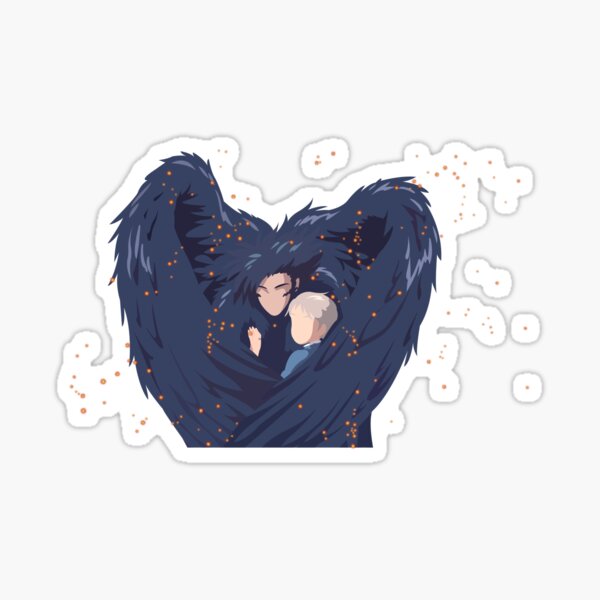 howl and sophie Sticker