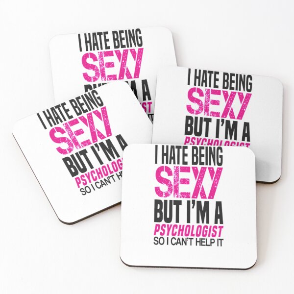Item preview, I Hate Being Sexy Psychologist Gift Shirt designed and sold by MarcoColeman4.