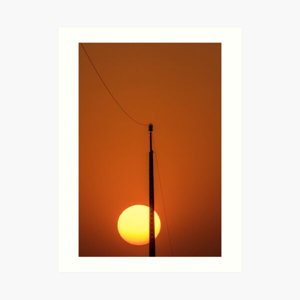 Beautiful muted sunrise Art Print
