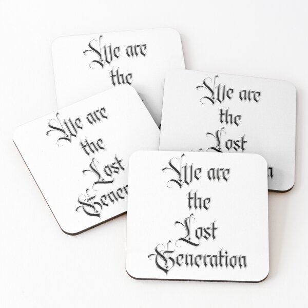 Item preview, We are the lost Generation - Fight the Epidemic designed and sold by Hell-Prints.