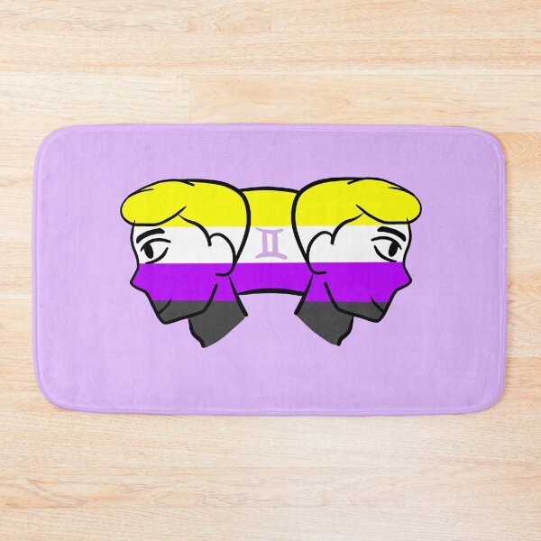 Item preview, Gemini Non-Binary Pride (Version 5) designed and sold by TomeOfCartoons.