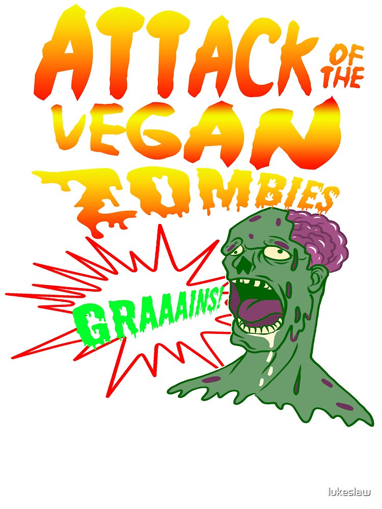 vegan zombie t shirt