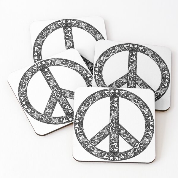 Item preview, peace and love logo designed and sold by Yuna26.