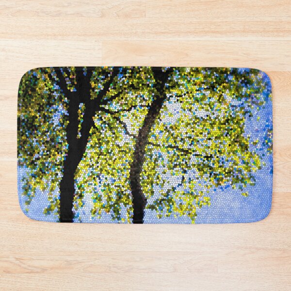 Item preview, Mosaic Beech Leaves designed and sold by FOLK ART FUSION by heidiannemorris.