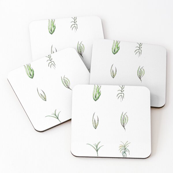 Item preview, Watercolor hand drawn illustration set of floral and grass elements designed and sold by FuzzyLogicKate.